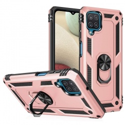 Samsung Galaxy A42 - Ring Armor Rosegold